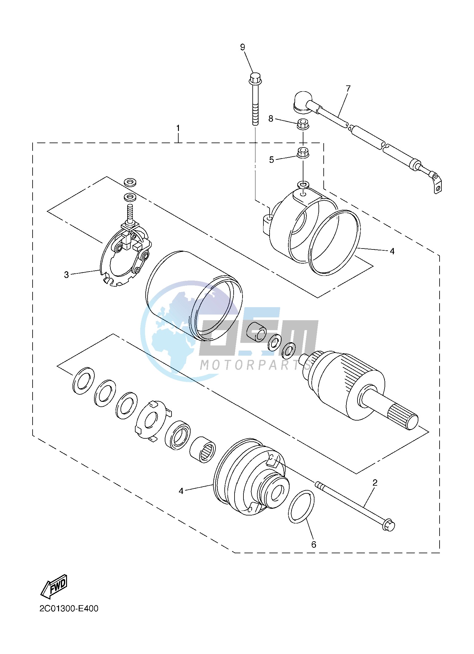 STARTING MOTOR