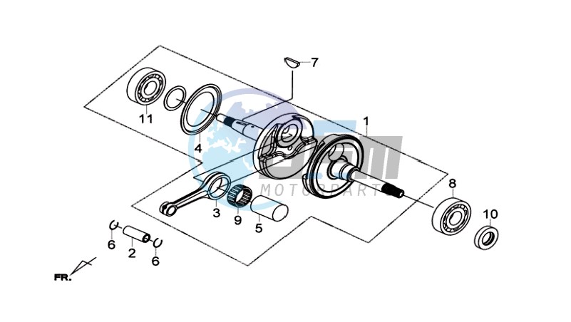 CRANKSHAFT / PISTON / PISTON RING