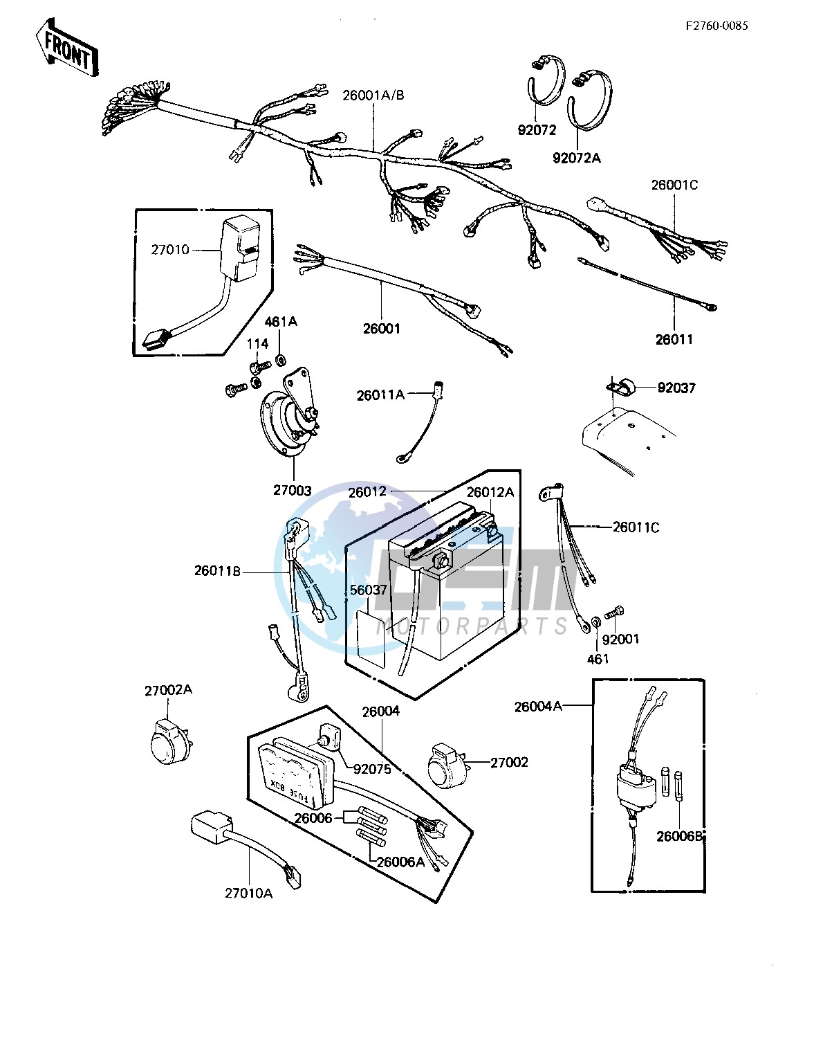 CHASSIS ELECTRICAL EQUIPMENT -- 81-82 H1_H2- -