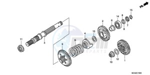 GL18009 NZ / AB NAV - (NZ / AB NAV) drawing FINAL SHAFT