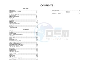 YPR125R XMAX 125 EVOLIS 125 (2DMF 2DMF) drawing .6-Content