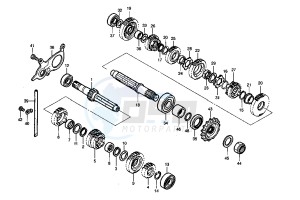 RAPTOR 650 drawing TRANSMISSION