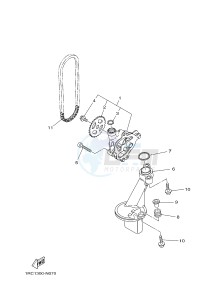 MT09TRA MT-09TRA TRACER 900 (2SC1 2SC2) drawing OIL PUMP