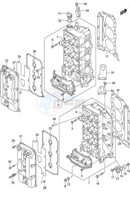 DF 250AP drawing Cylinder Head