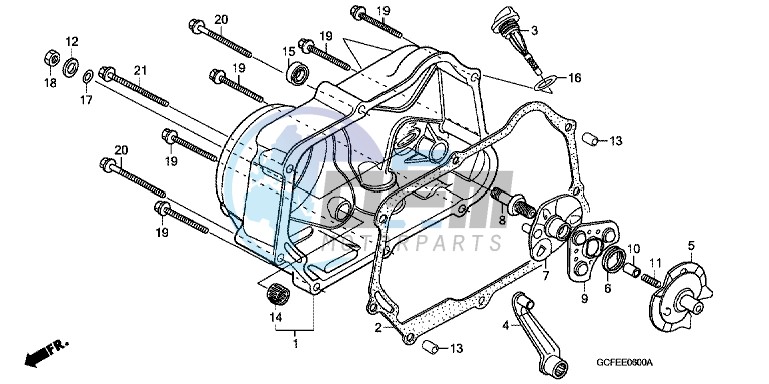 RIGHT CRANKCASE COVER