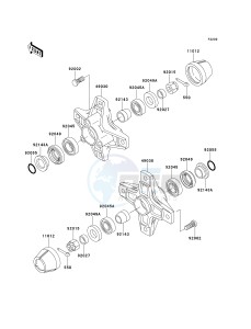 KEF 300 A [LAKOTA 300] (A6) [LAKOTA 300] drawing FRONT HUB