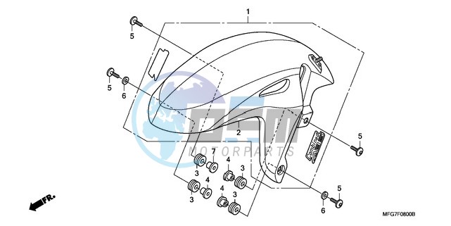 FRONT FENDER