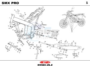 SMX-50-PRO-ORANGE drawing CHASSIS