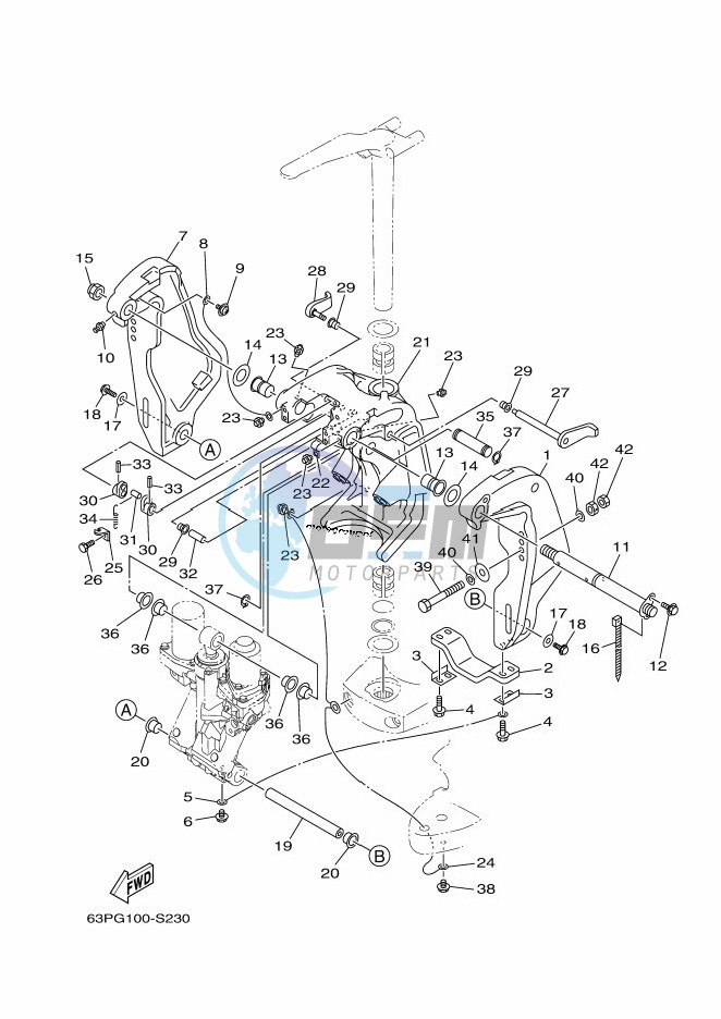 FRONT-FAIRING-BRACKET