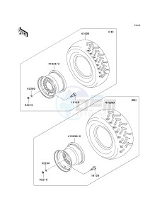 KVF 360 B [PRAIRIE 360] (B6F-B9F) B8F drawing WHEELS_TIRES