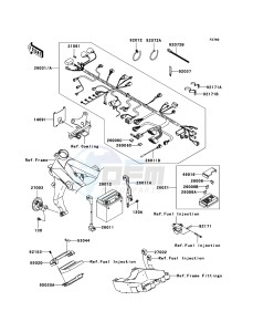 Z750 ZR750J6F FR GB XX (EU ME A(FRICA) drawing Chassis Electrical Equipment