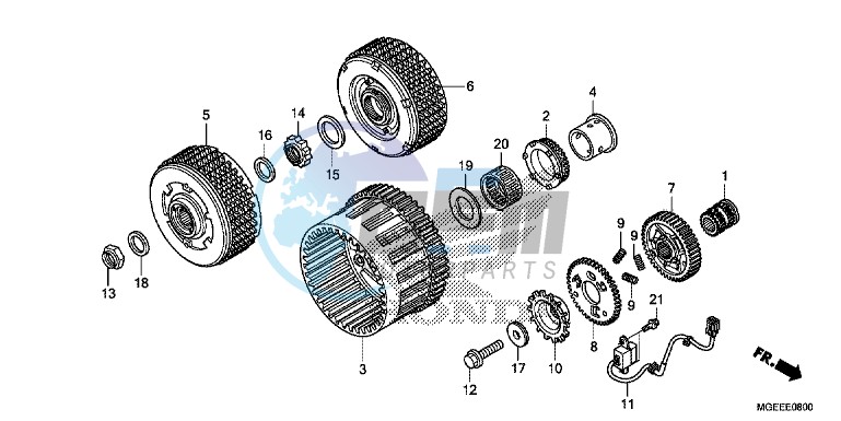 CLUTCH (VFR1200FD)