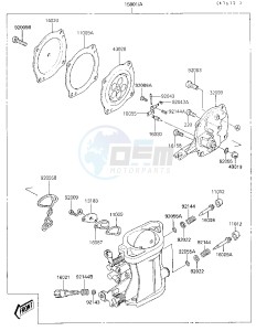 JS 650 A [650 SX] (A3-A4) [650 SX] drawing CARBURETOR