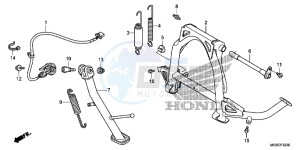 NC700DD INTEGRA E drawing STAND