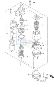 DF 60A drawing Starting Motor