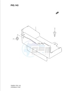 DL650 drawing HYDRAULIC UNIT (DL650L1 E24)