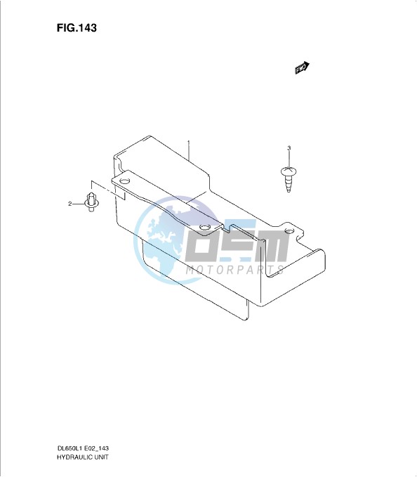 HYDRAULIC UNIT (DL650L1 E24)