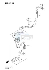 UH200 ABS BURGMAN EU drawing FUEL PUMP