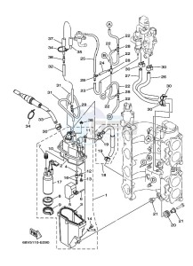 F115AETX drawing FUEL-PUMP