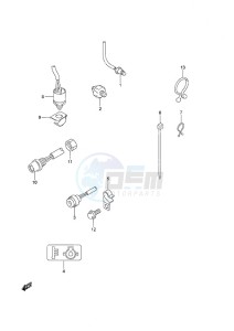 DF 25 V-Twin drawing Sensor/Switch Non-Remote Control