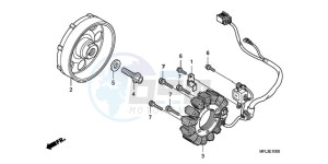 CBR1000RA9 France - (F / ABS CMF MME) drawing GENERATOR