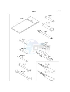 ZG 1200 B [VOYAGER XII] (B15-B17) [VOYAGER XII] drawing OWNERS TOOLS