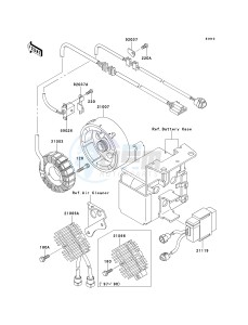 KLF 300 B [BAYOU 300] (B10-B14) [BAYOU 300] drawing GENERATOR