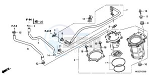 VT750CA9 Australia - (U / ST) drawing FUEL PUMP