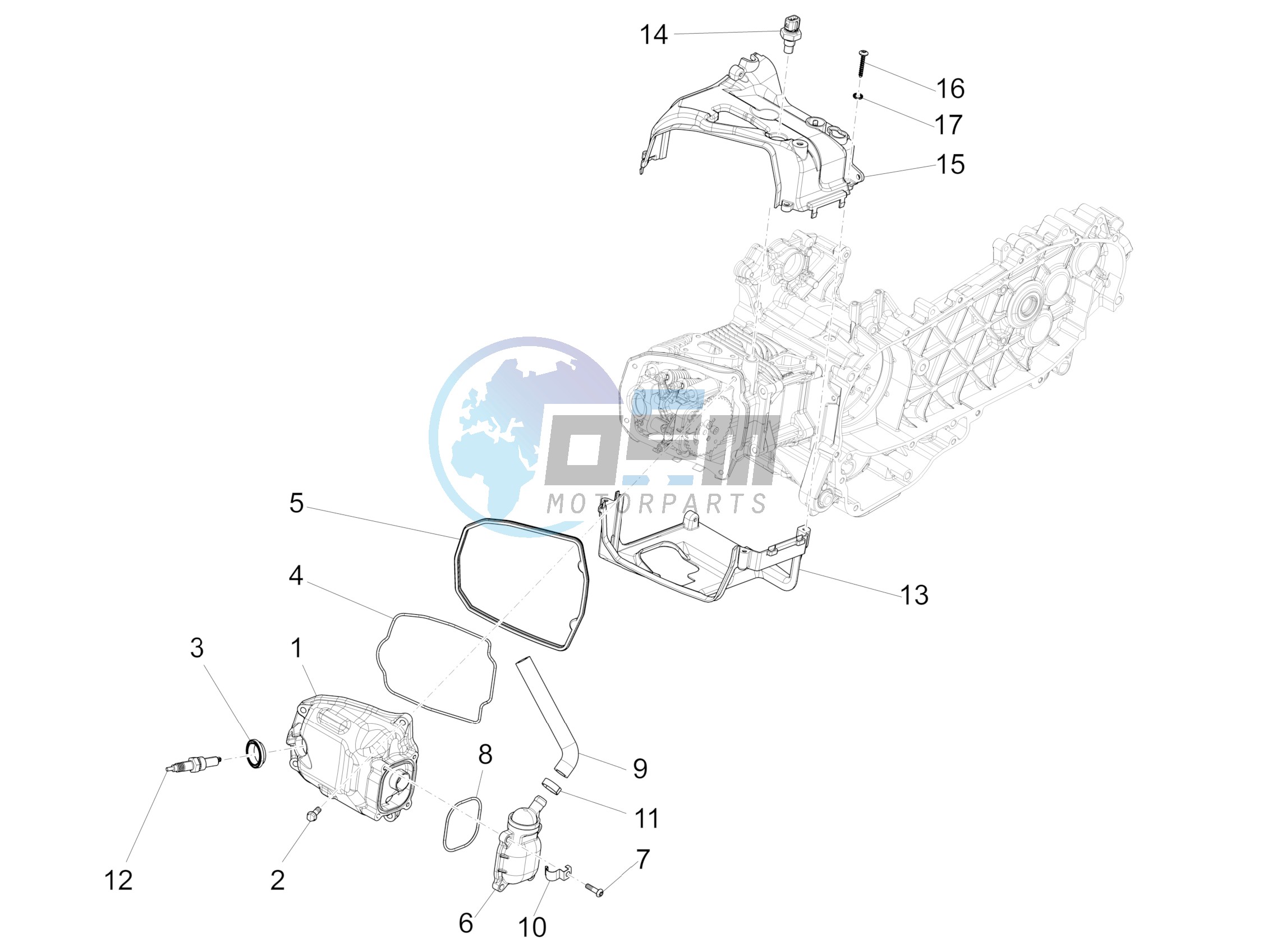 Cylinder head cover