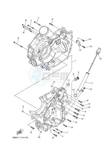 YXE700 YXE70WPAJ WOLVERINE R (B3D5) drawing CRANKCASE