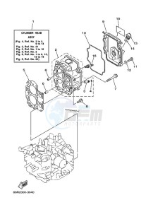 FT9-9DMHL drawing CYLINDER--CRANKCASE-2