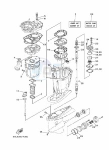 FL250HETX drawing REPAIR-KIT-2