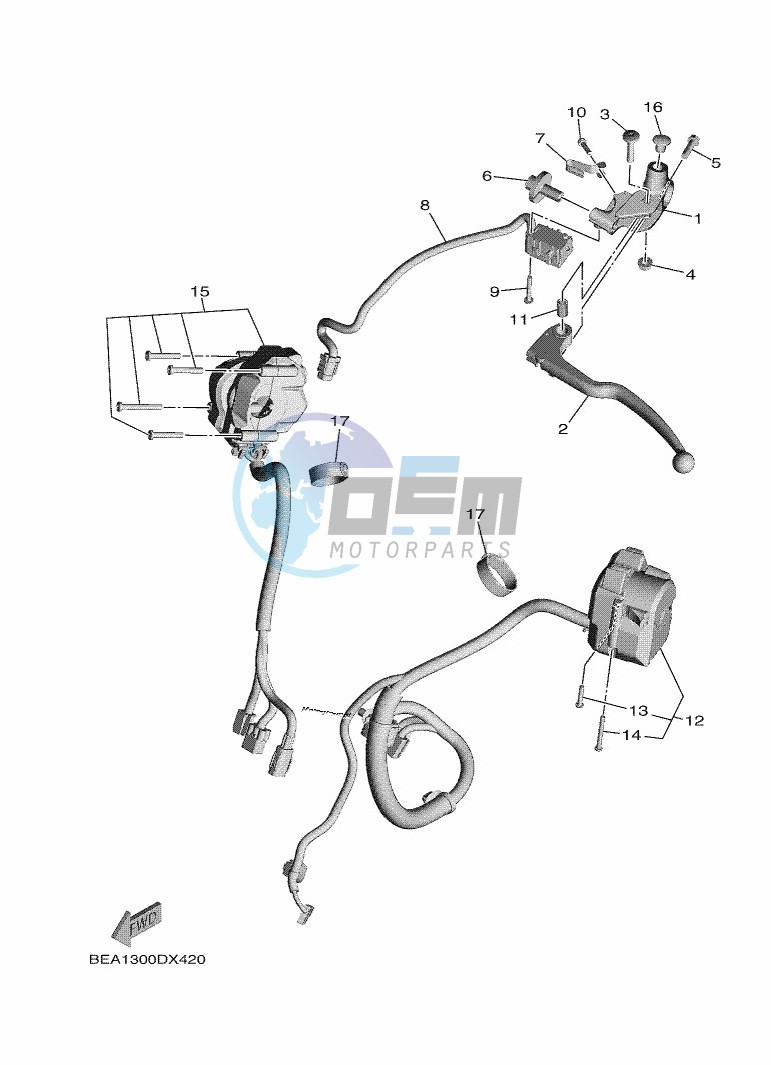 HANDLE SWITCH & LEVER