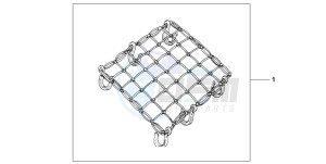 SH125S drawing RUBBER NET A