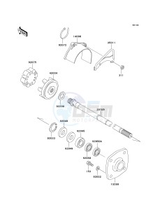 JS 750 C [SXI PRO] (C1-C5) [SXI PRO] drawing DRIVE SHAFT