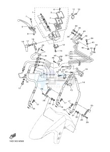 FJR1300-AS (1MD1 1MD2) drawing FRONT MASTER CYLINDER