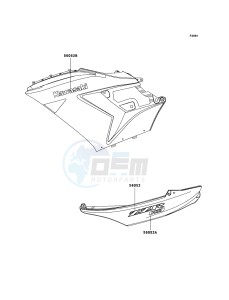 ZZR1400 ZX1400A6F FR GB XX (EU ME A(FRICA) drawing Decals