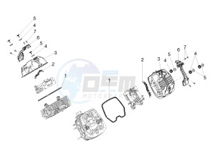 V7 III Anniversario 750 e4 (NAFTA) drawing Head cover