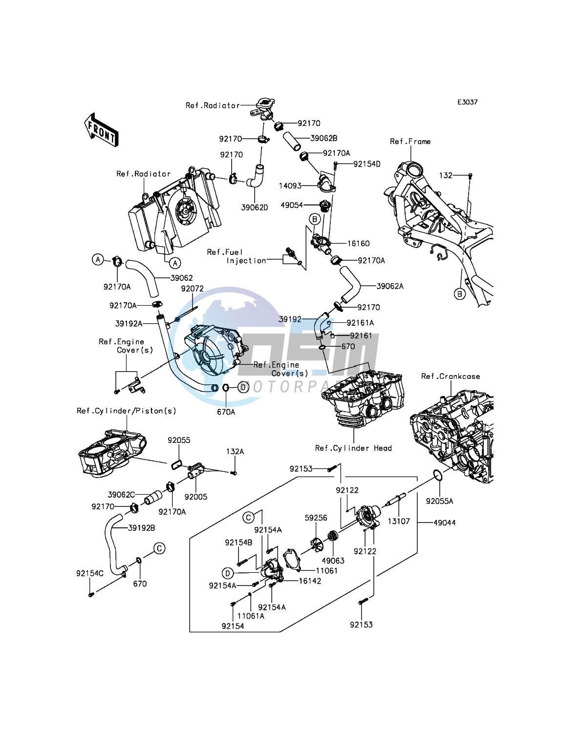 Water Pipe(-EX300AEA39567)