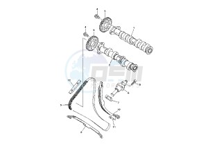 TDM 900 drawing CAMSHAFT -CHAIN