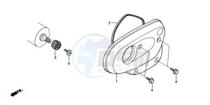 PAC16A2 RACOON drawing L. CRANKCASE COVER