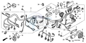 CBF1000SA UK - (E / ABS MKH) drawing WIRE HARNESS