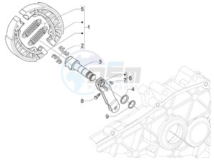 Fly 50 4t (USA) drawing Rear brake - Brake jaw