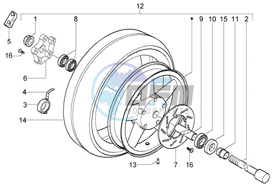 Front wheel