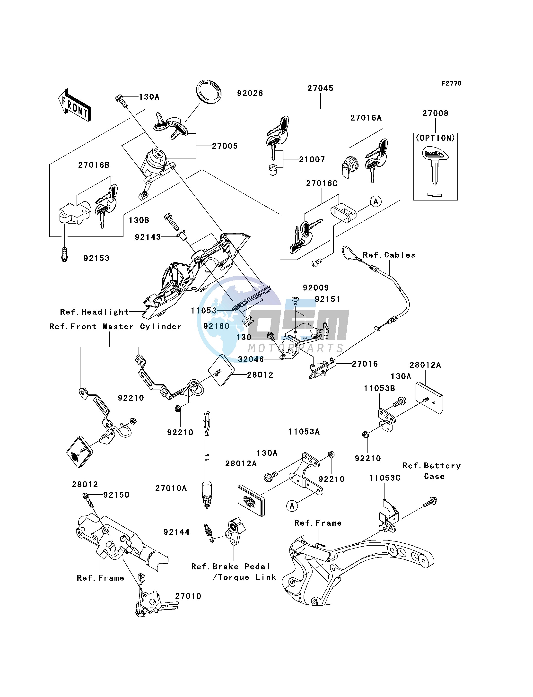 IGNITION SWITCH_LOCKS_REFLECTORS