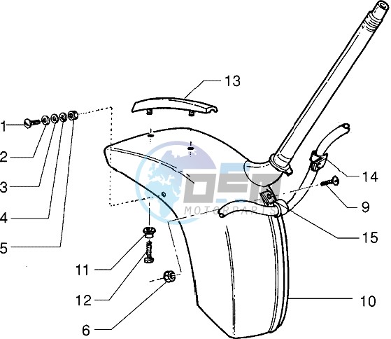 Front mudguard