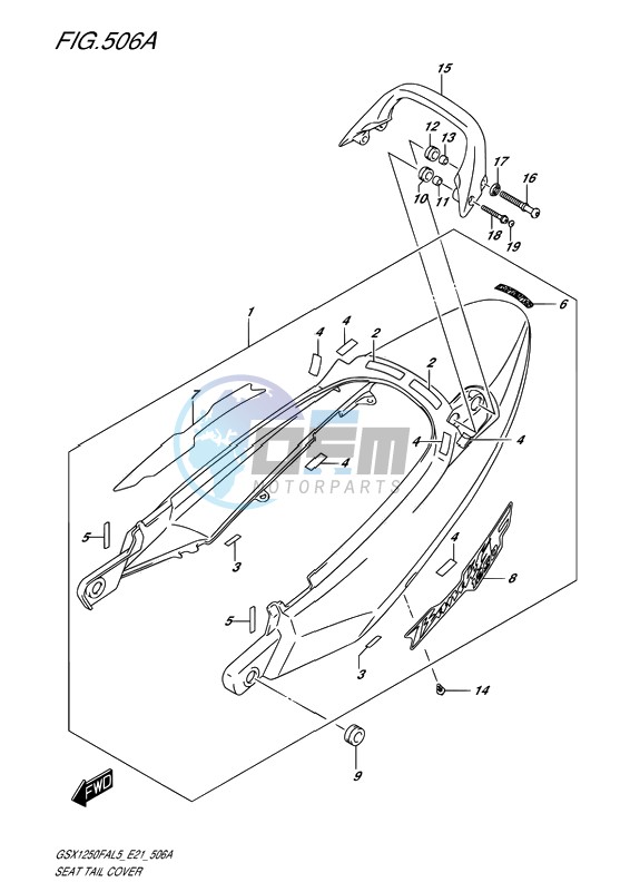 SEAT TAIL COVER