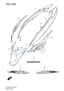 UK110NX ADDRESS EU drawing FRAME COVER