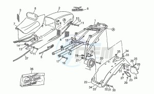 Daytona 1000 Racing Racing drawing Rear frame