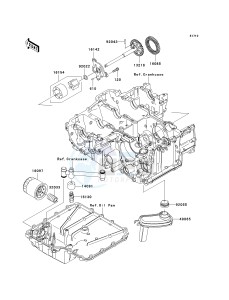 KRF 750 F [TERYX 750 4X4 NRA OUTDOORS] (F8F) C9FA drawing OIL PUMP_OIL FILTER